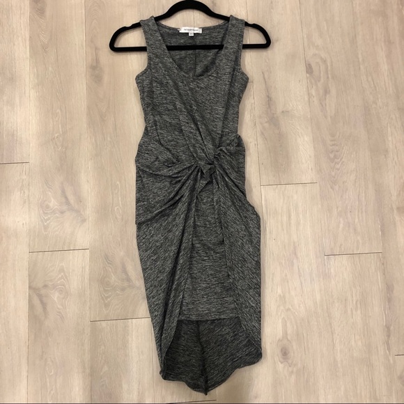 The Vanity Room Dresses & Skirts - The Vanity Room Grey Knot Dress